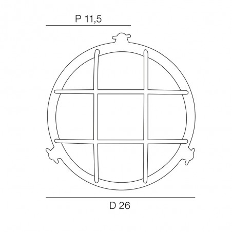 Outdoor Wall Lamp Moby
