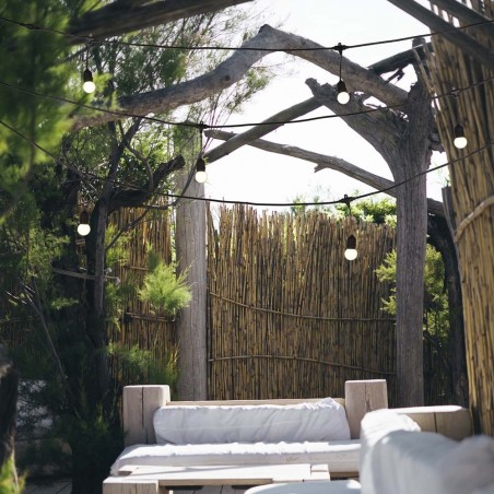 Outdoor garland Guinguette (10 lights)