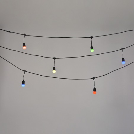 Outdoor garland Guinguette (10 lights)