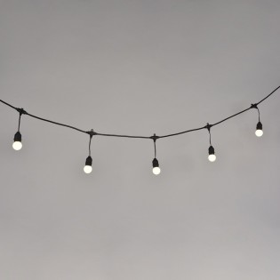 Outdoor LED garland Guinguette (10x1W)