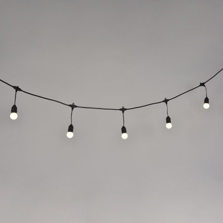 Guirnalda de exterior LED Guinguette (10x1W)
