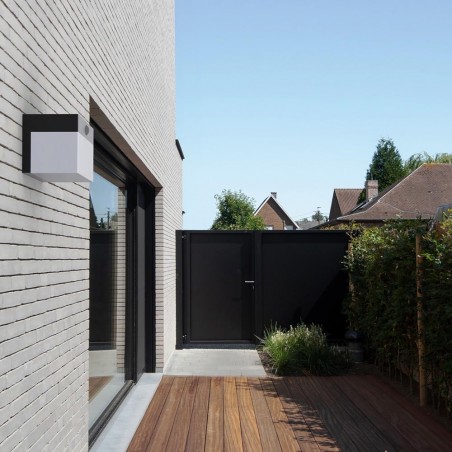 Aplique LED solar con sensor de movimiento Fran (8W)