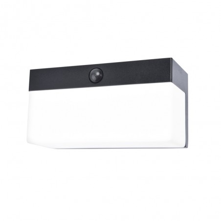 Aplique LED solar con sensor de movimiento Fran (8W)