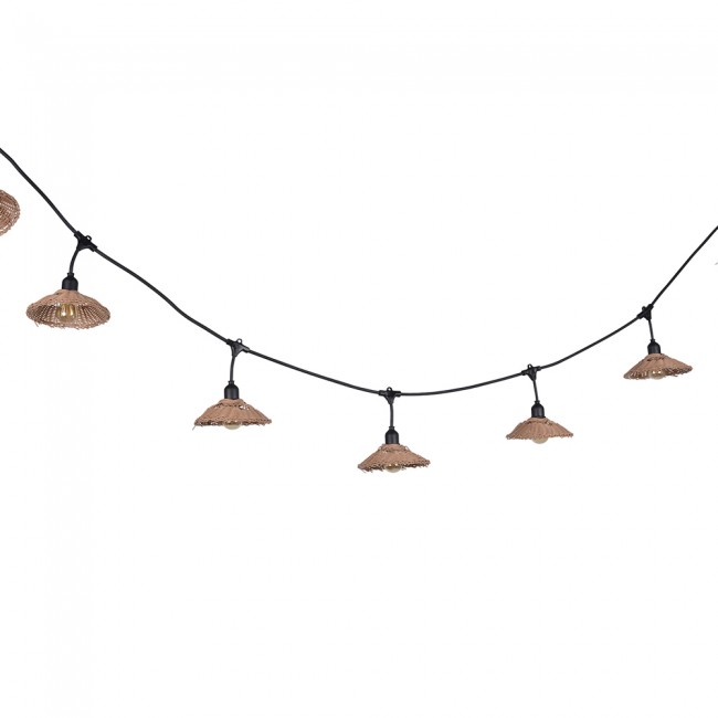 Outdoor LED garland Paillote (10x1W)