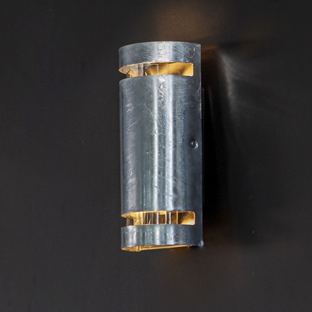 Aplique de exterior galvanizado Ran (2 luces)