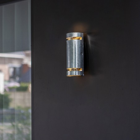 Aplique de exterior galvanizado Ran (2 luces)