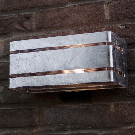 Aplique de exterior galvanizado Vidar