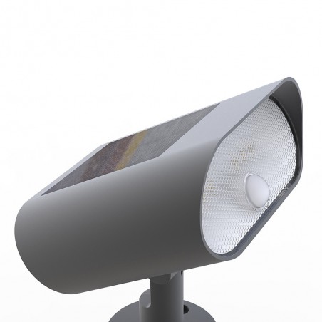 Aplique LED solar con sensor de movimiento Ginbo (6W)