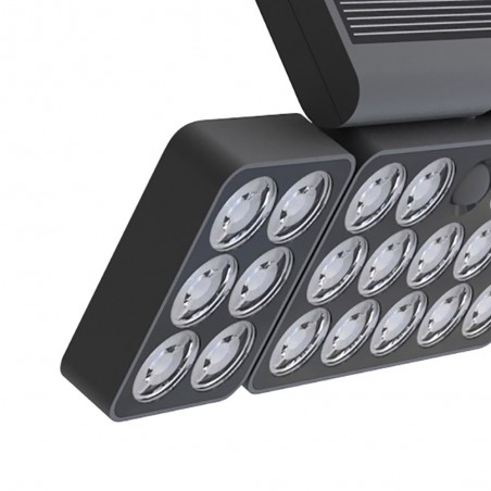Aplique solar LED con sensor Tuda (15W)