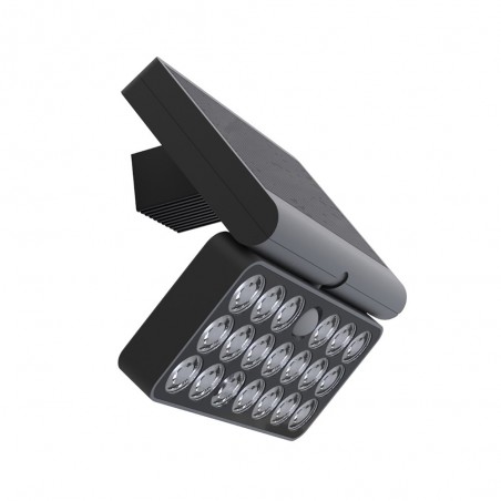 Solar LED wall light with motion sensor Tuda (10W)