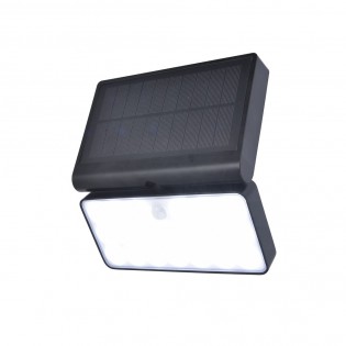 Solar LED wall light with motion sensor Tuda (10W)