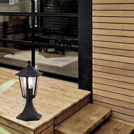 Outdoor Pedestal Lamp Valence