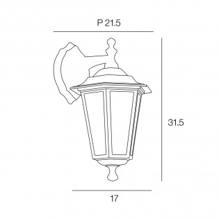 Outdoor Wall Lamp Valence II