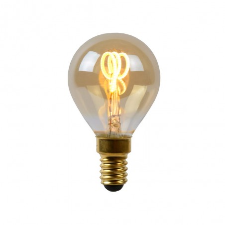 LED filament bulb E14 Amber P45 (3W)