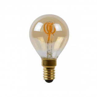 LED filament bulb E14 Amber P45 (3W)