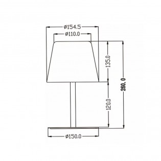 LED RGB Table Lamp Rio (1.8W)