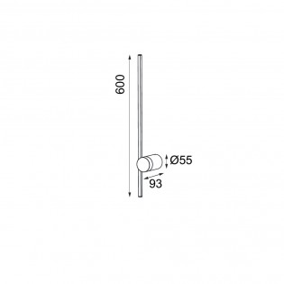 Aplique LED orientable Tobago (7W)