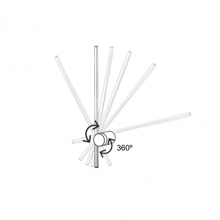 Aplique LED orientable Tobago (7W)