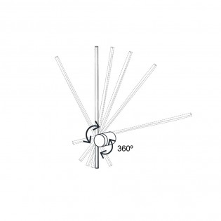Aplique LED orientable Tobago (9W)
