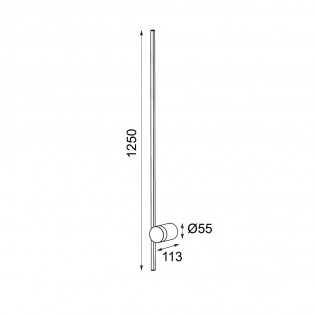 Aplique LED orientable Tobago (12W)