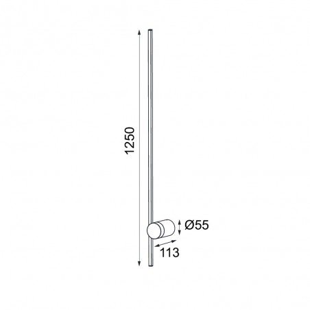 Aplique LED orientable Tobago (12W)