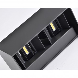 Aplique LED de exterior Davos Double (4x6W - 3000ºK)