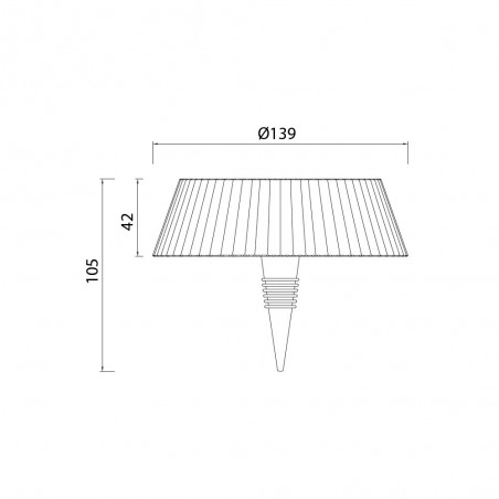 Lámpara LED portátil Relax Dimmable (2W)