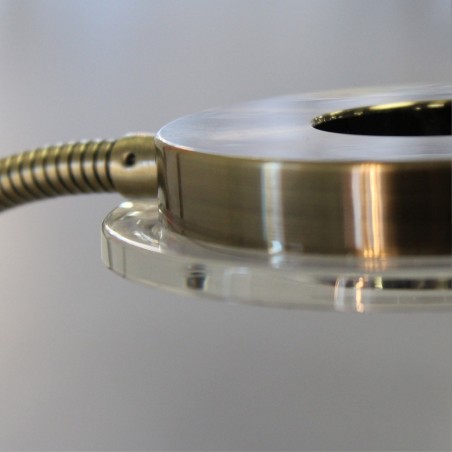 Lámpara de pie con lector LED Garona (20+5W)