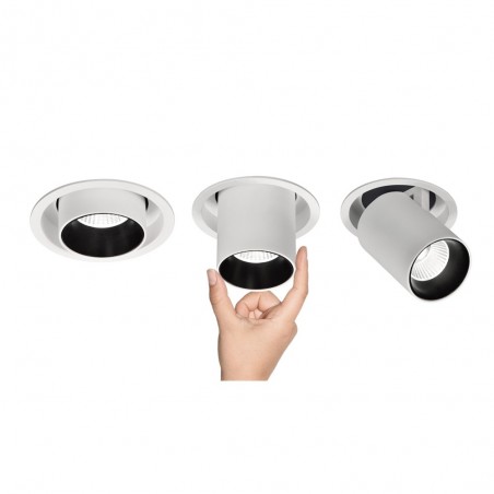 Foco de techo empotrable LED Garda (12W - 2700ºK)