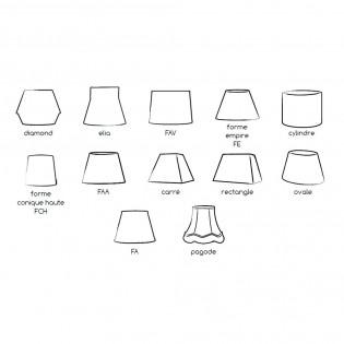 Base for table lamp Paros (E27)