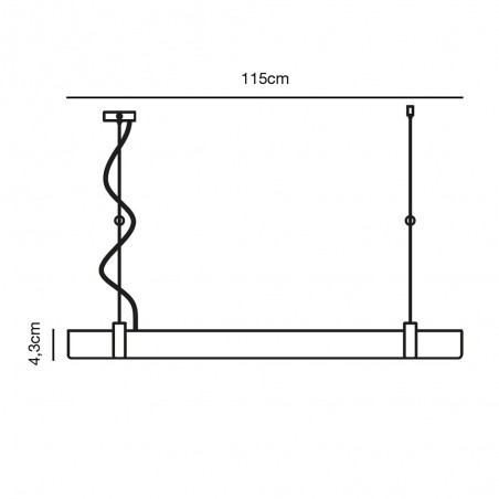 Lámpara de techo LED Lilt (27W)
