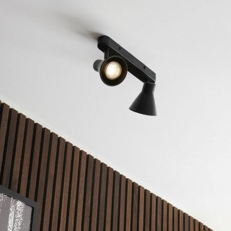 Regleta de focos Eik (2 luces)