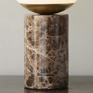 Table Lamp Lilly Marrón
