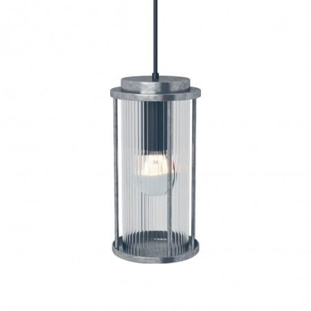 Lámpara de techo exterior Linton Galvanizado