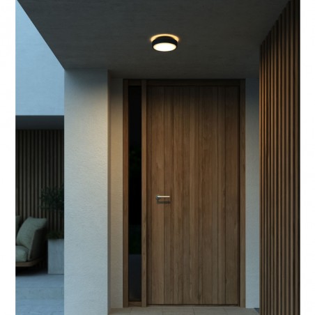 Outdoor LED Wall Lamp Oliver Round (6W)