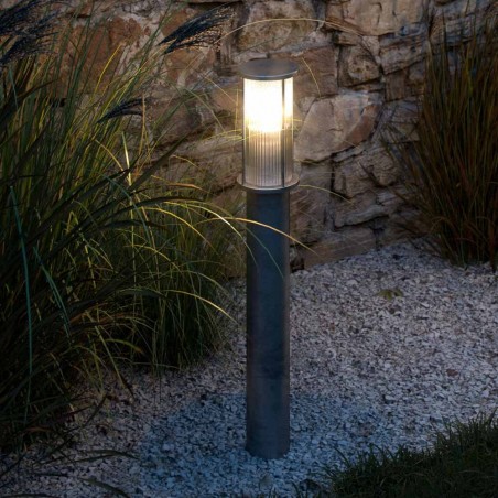 Outdoor Bollard Lamp Linton Gavanized