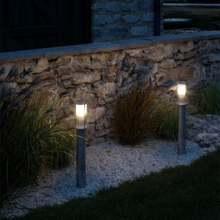 Outdoor Bollard Lamp Linton Gavanized