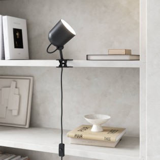 Lamp with clamp Angle