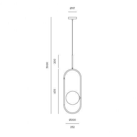 Pendant light Abbacus
