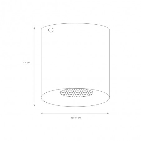 Ceiling Flush Light Bodi Round
