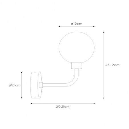 Bathroom's Wall Lamp Berend