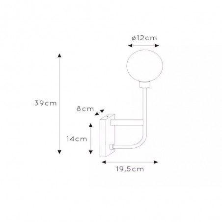 Bathroom's Wall Lamp Berend II
