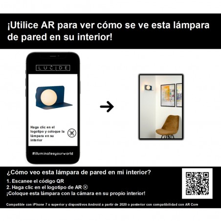 Aplique de pared Bonni
