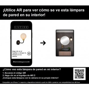 Aplique de pared para baños Berend