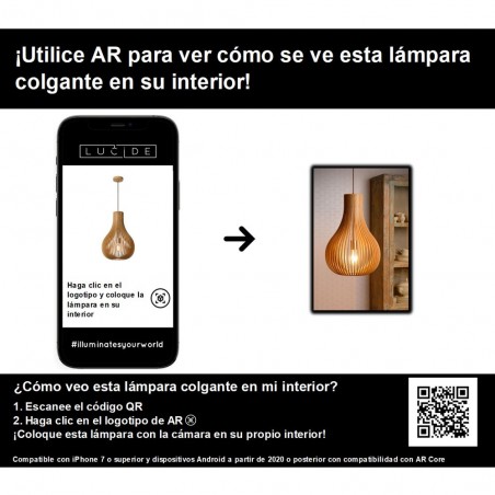 Lámpara colgante Bodo