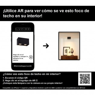 Foco de techo Bodi (2 luces)