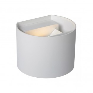 Aplique de pared exterior LED Axi Round (2x3W)