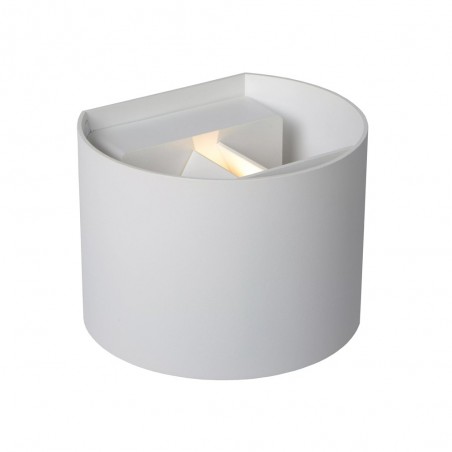 Aplique de pared exterior LED Axi Round (2x3W)