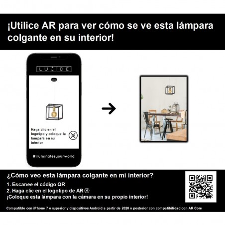 Lámpara colgante Ruben