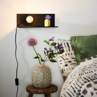 Aplique de pared con repisa Sebo